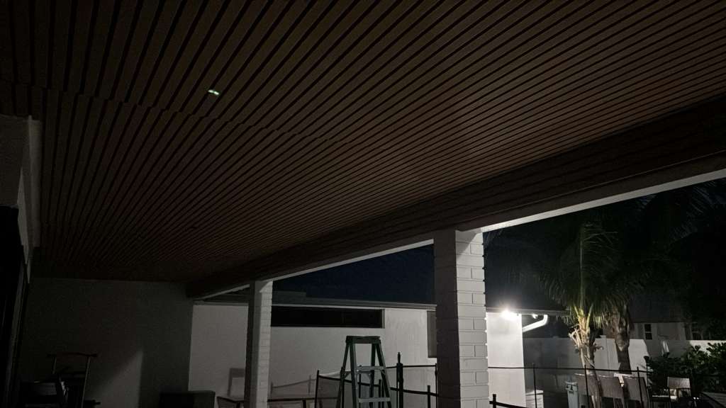 Inside out view of custom cladding in Hollywood Florida