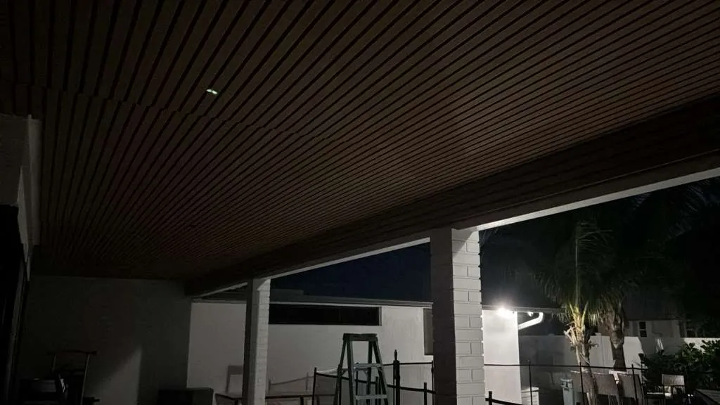 Inside out view of custom cladding in Hollywood Florida