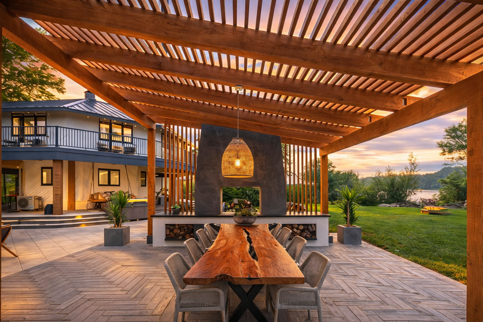 Steel Pergola
