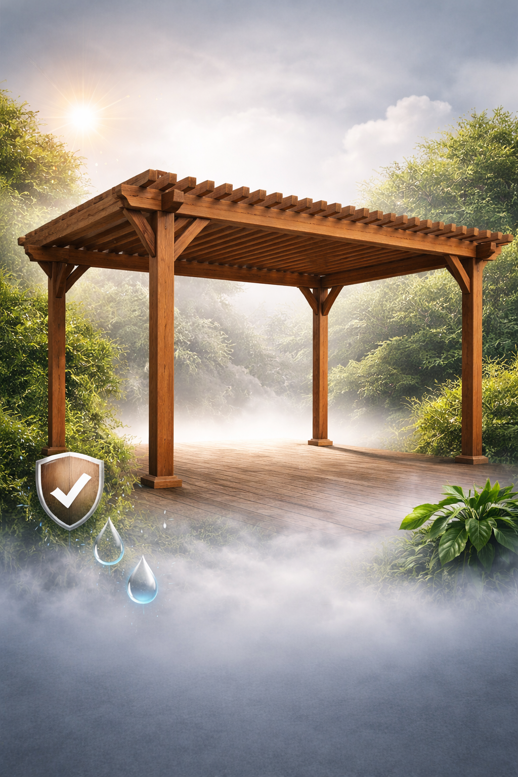 WOOD PERGOLA MYTH