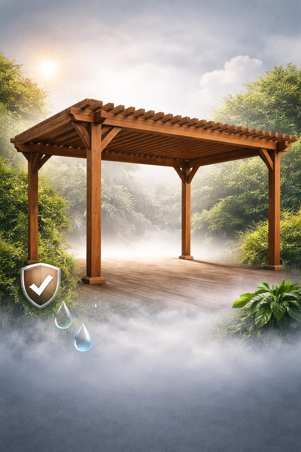 WOOD PERGOLA MYTH